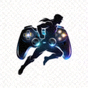 电竞直播平台页脚绿色发光电竞Logo